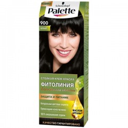 Краска для волос, Palette (Палетт) 50 мл Фитолиния 900 Черный