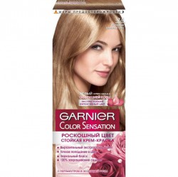 Краска для волос, Garnier (Гарньер) Колор Cенсейшн 7.0 изысканный золотистый топаз