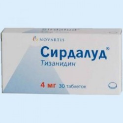 Сирдалуд табл. 4 мг 30 шт.
