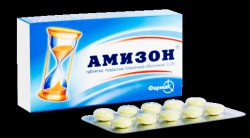 Амизон, табл. п/о пленочной 0.25 г №30