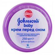 Крем детский, Johnson's Baby (Джонсонс Беби) 250 мл перед сном с ароматом ромашки и лаванды