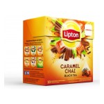 Чай черный, Lipton (Липтон) 1.8 г №20 c карамелью ароматом корицы и экстрактом гвоздики пирамидки